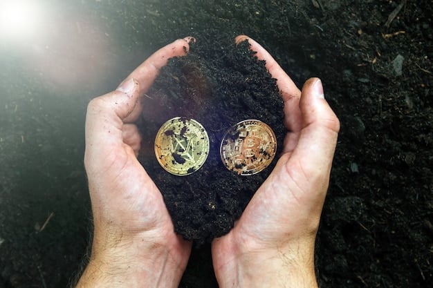 A side-by-side comparison of two soil samples. One sample is mixed with biochar, showing a darker and more crumbly texture, while the other sample is the原産 soil, which appears compacted and lighter in color.