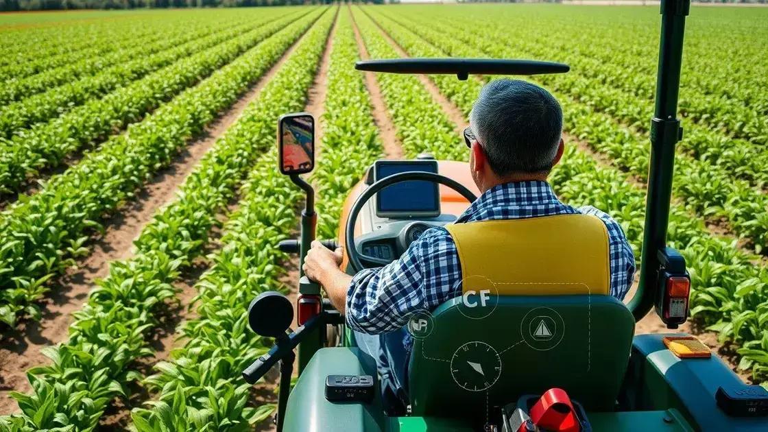 Benefits of GPS-guided tractor technology