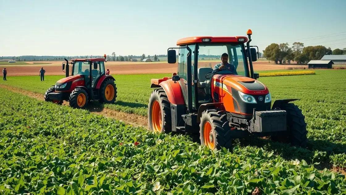 Real-world examples of GPS-guided farming