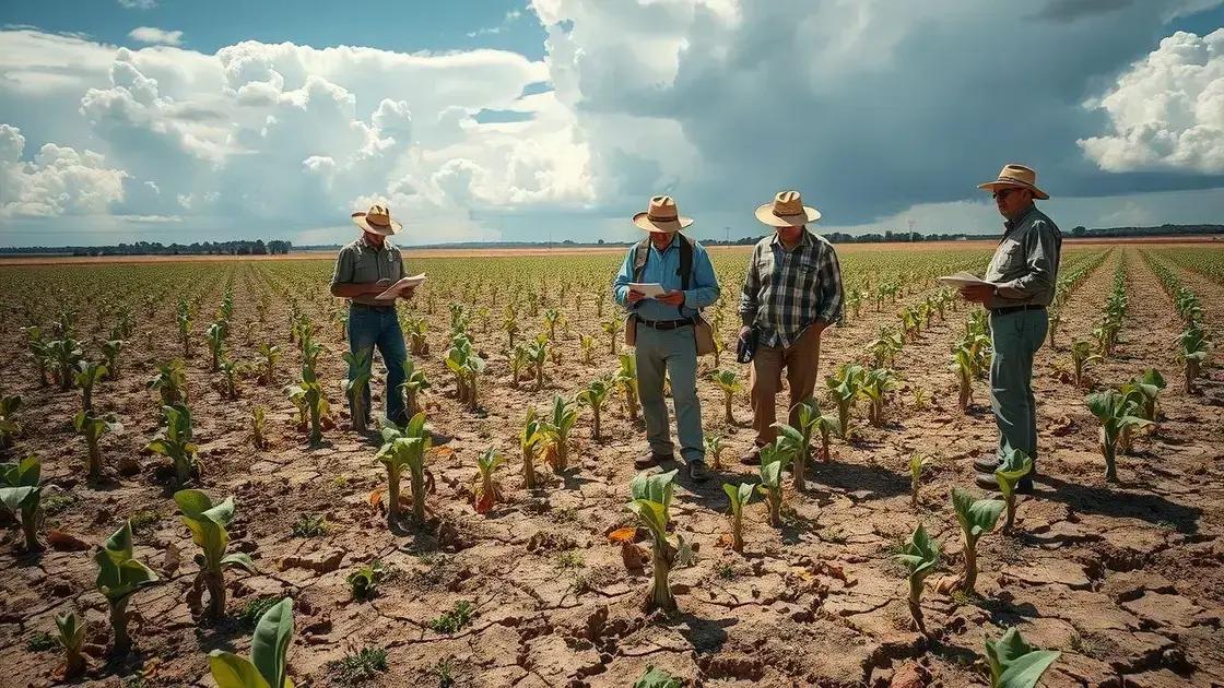 Impact of climate change on soybean supply