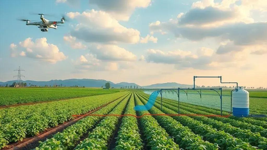 Innovative technologies for water conservation in farming