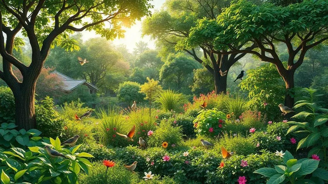 Key benefits of agroforestry for biodiversity