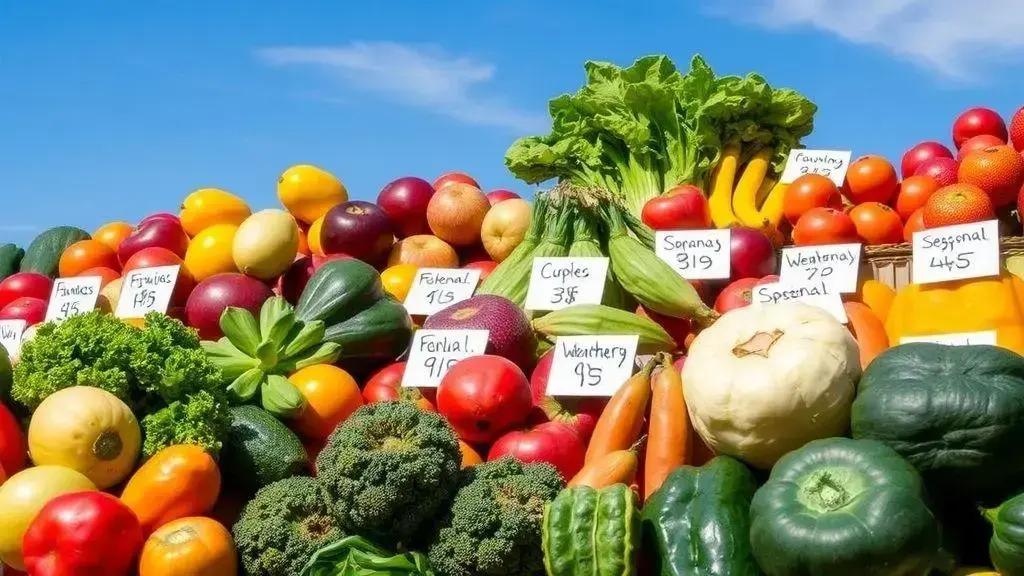 Factors affecting seasonal prices in produce Factors affecting seasonal prices in produce