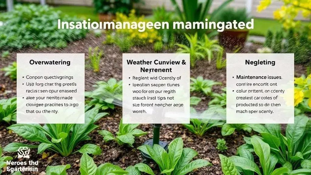 Common mistakes to avoid in irrigation management