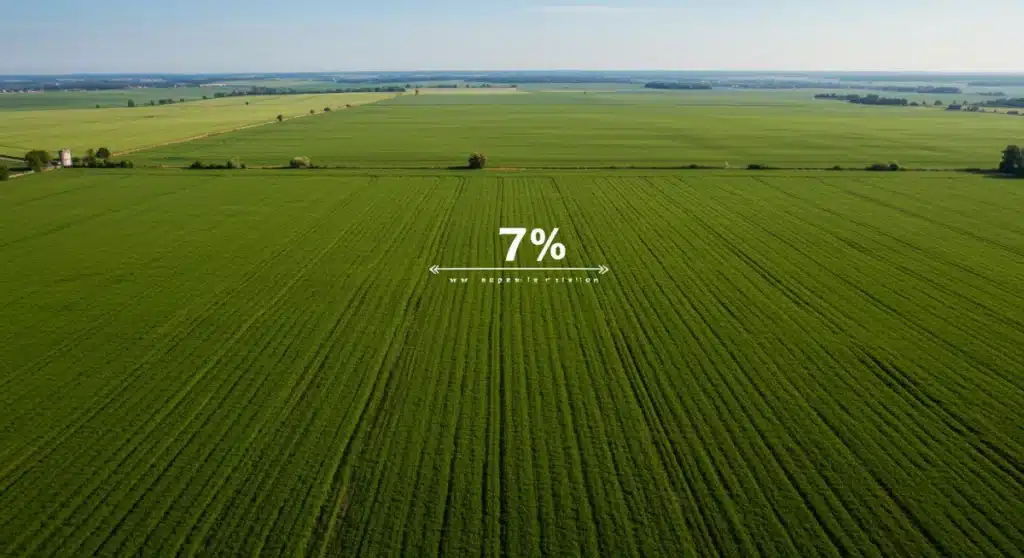 U.S. Farmland Values in 2025: Investment Trends & 7% Appreciation