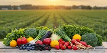 2026 Global Market Trends: US Organic Produce Demand Soars 12% Abundant organic produce from US farms ready for export, showcasing freshness and quality