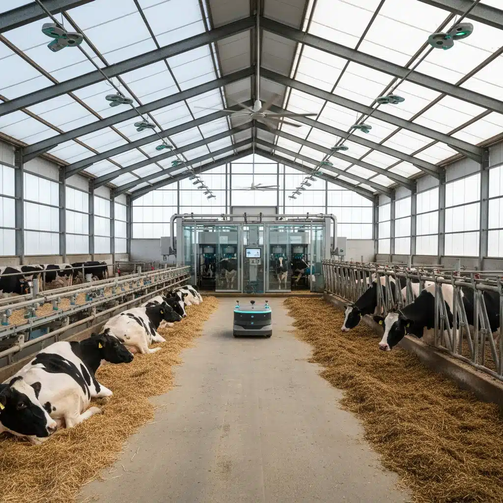 Smart Barn Systems: Revolutionizing Dairy Farming for Enhanced Welfare & Productivity