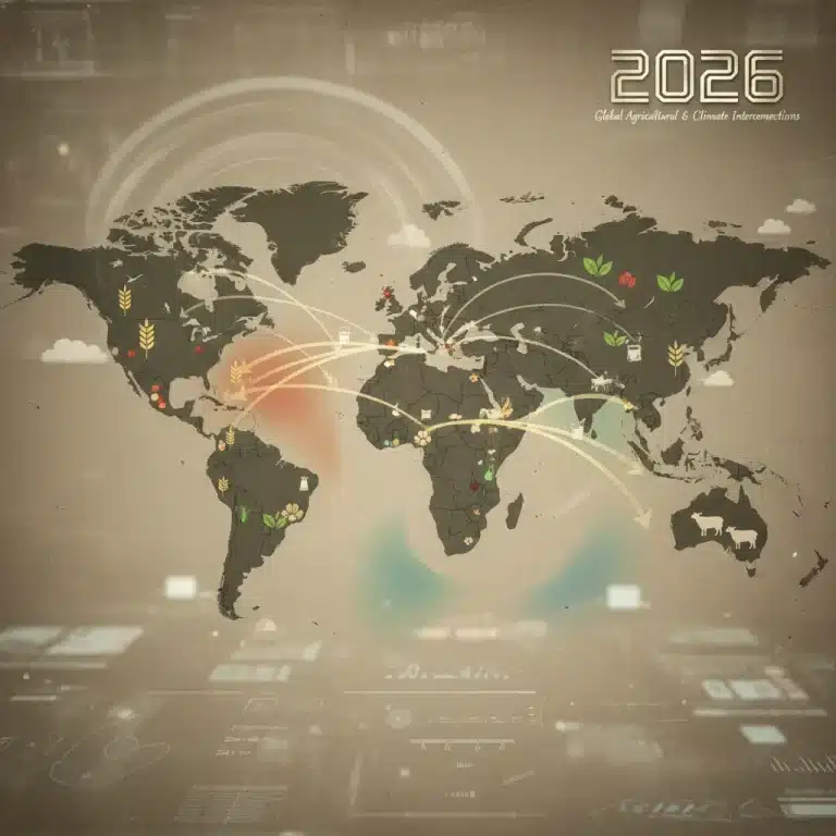 Global agricultural trade routes impacted by geopolitical forces in 2026