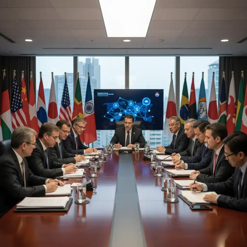 International trade negotiations shaping future agricultural agreements.